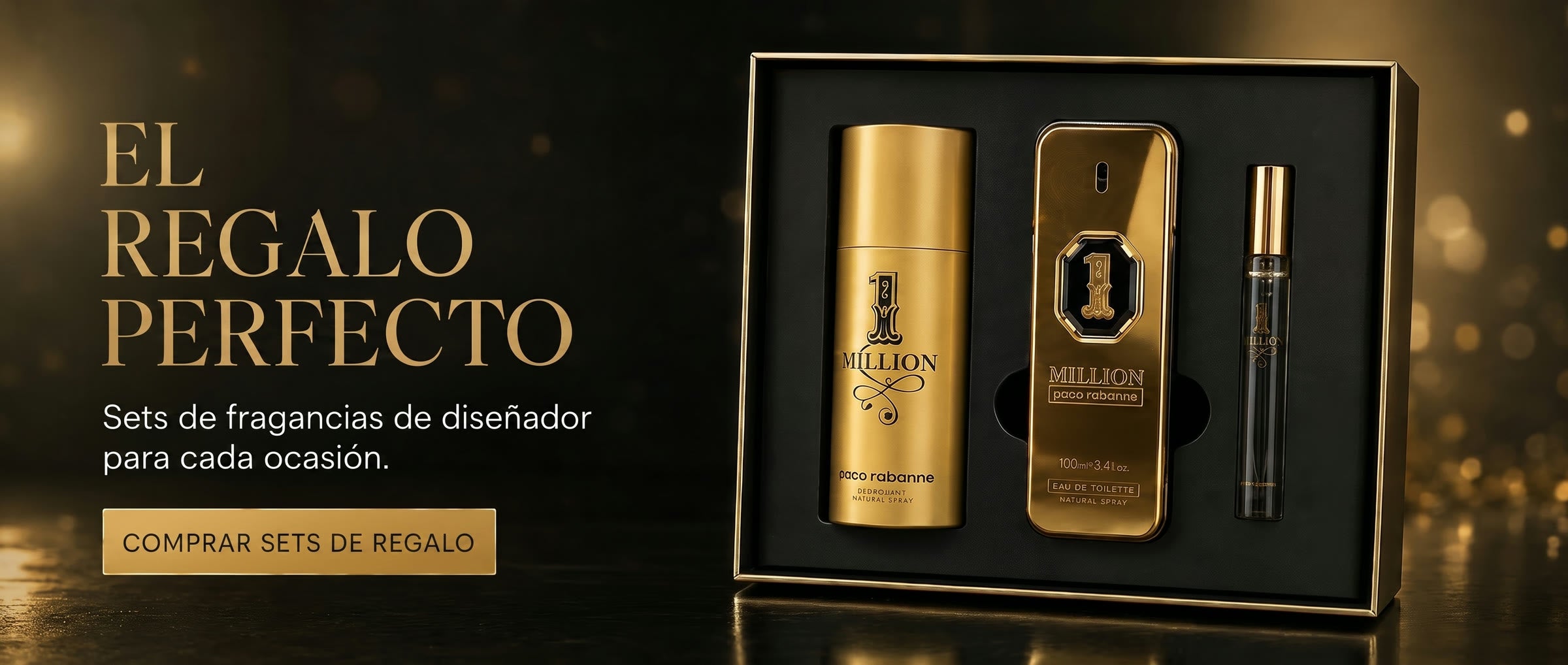 El regalo perfecto. Sets de fragancias de diseñador para cada ocasión. Comprar sets de regalo.